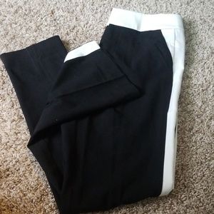 Marc New York dress pants black and white